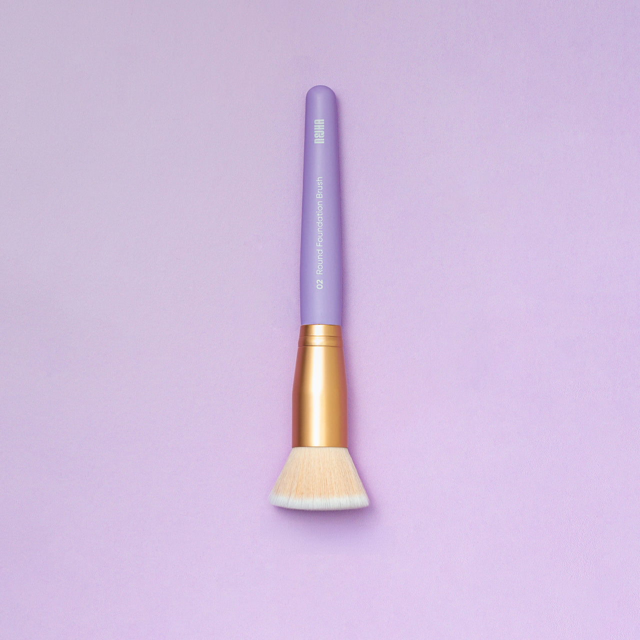 NEJHA 02 Round Foundation Brush – Pennello Fondotinta Tondo