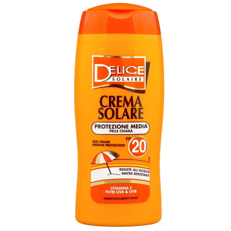 Delice Solaire Crema Solare Protezione Media Spf20 250Ml