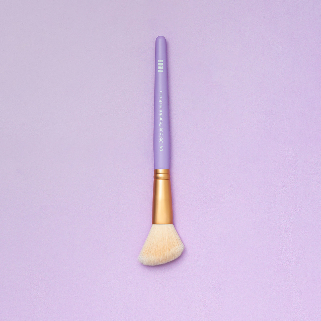 NEJHA 04 Oblique Foundation Brush – Pennello Fondotinta Obliquo