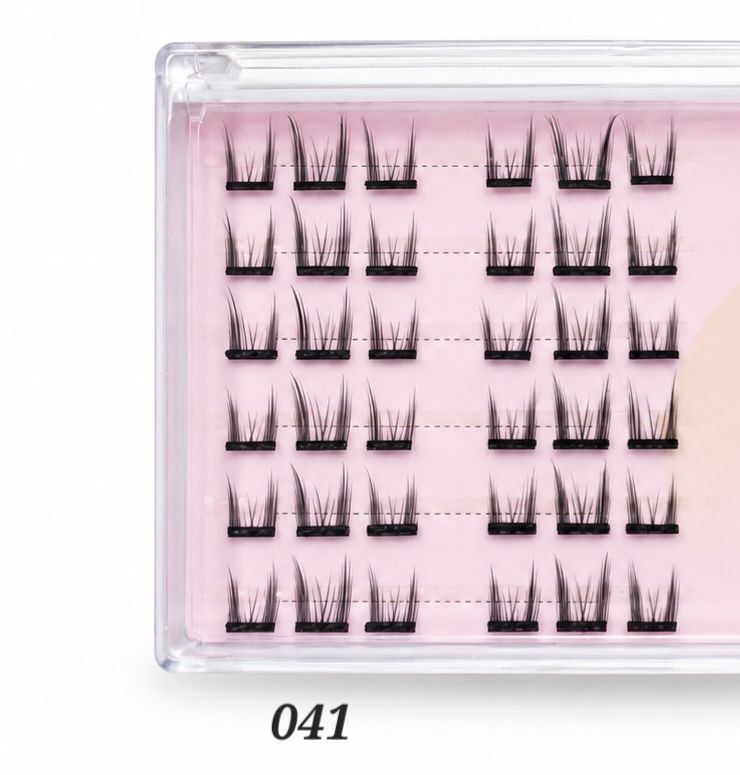 Glamorous Lashes Ciglia a Ciuffo Auto Adesive Glamorous Lashes – Modello 41