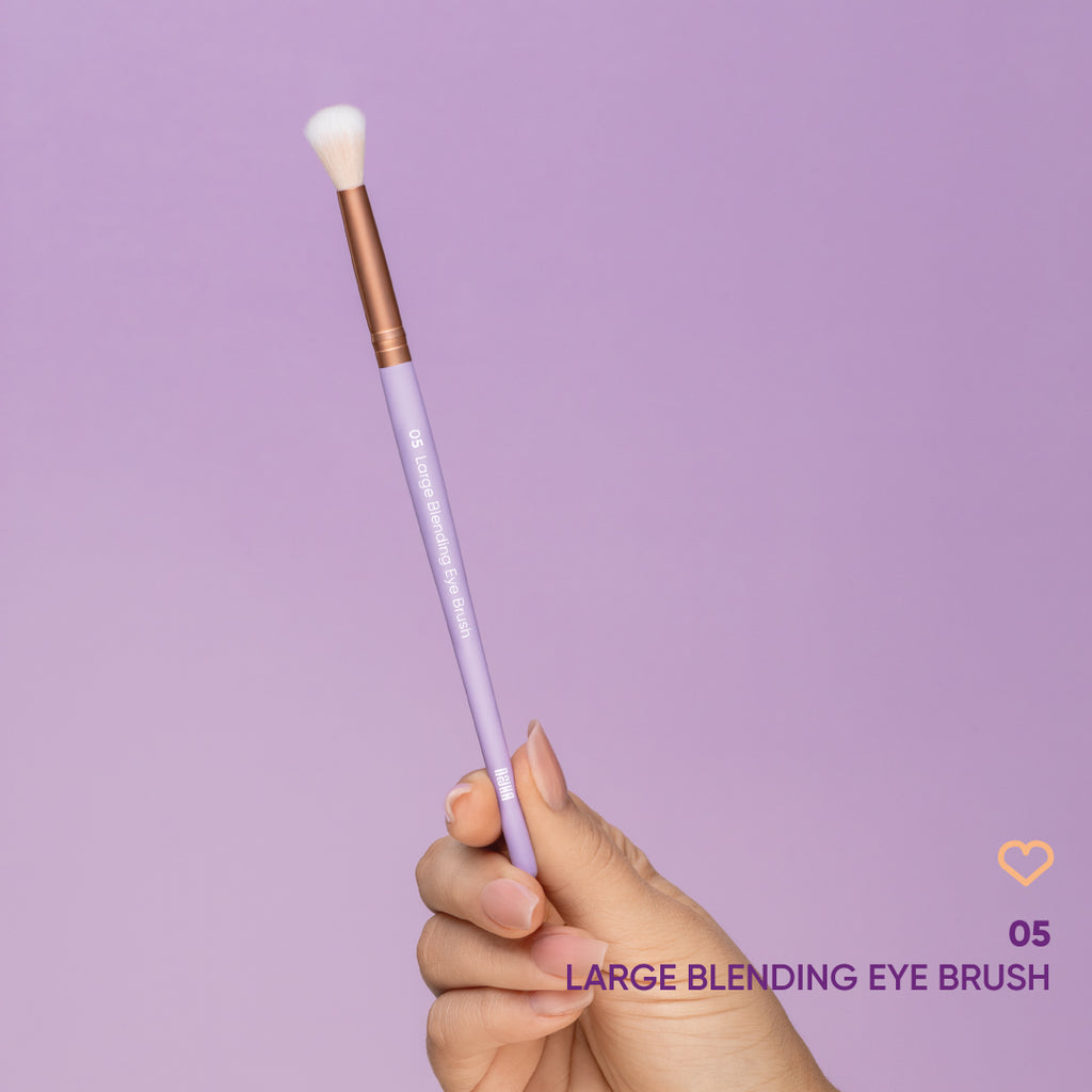 NEJHA 05 Large Blending Eye Brush – Pennello Occhi per Sfumatura Largo