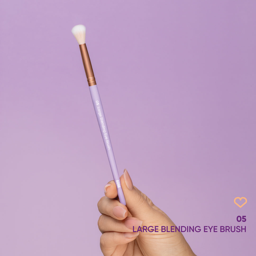 NEJHA 05 Large Blending Eye Brush – Pennello Occhi per Sfumatura Largo