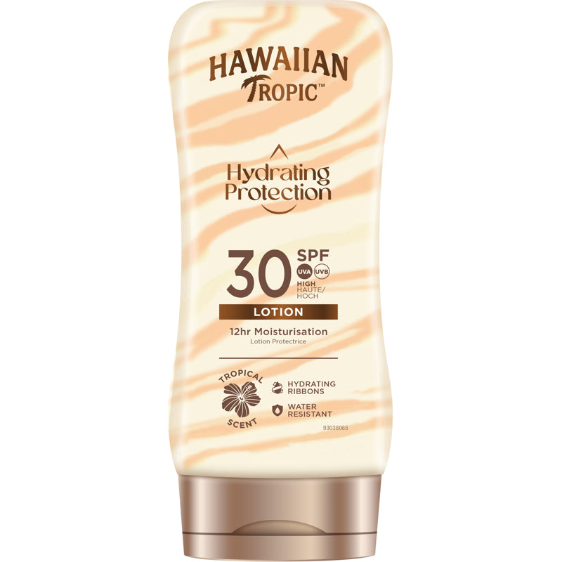 Hawaiian Tropic Hydrating Protection Lotion SPF 30 High 180 mL