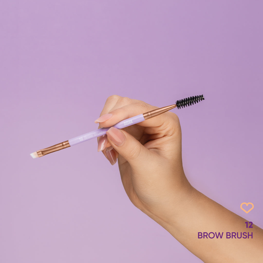NEJHA 12 Brow Brush – Pennello Occhi Sopracciglia
