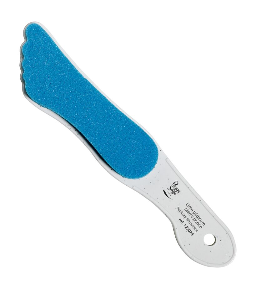 Peggy Sage Lima/raspa pedicure pietra pomice - blu
