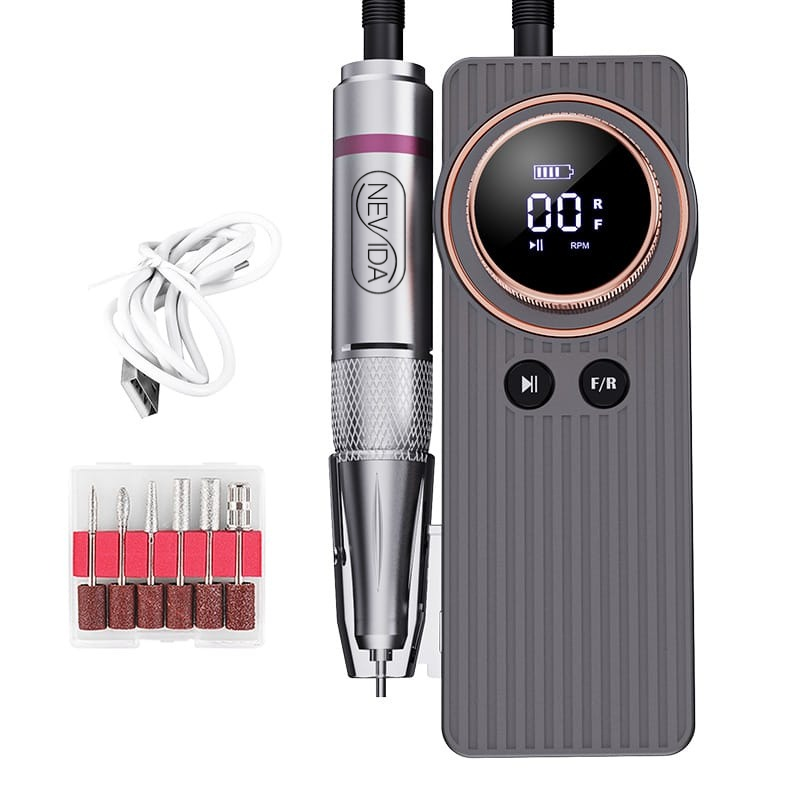 Fresa Unghie NEVIDA – Portatile 35.000 RPM