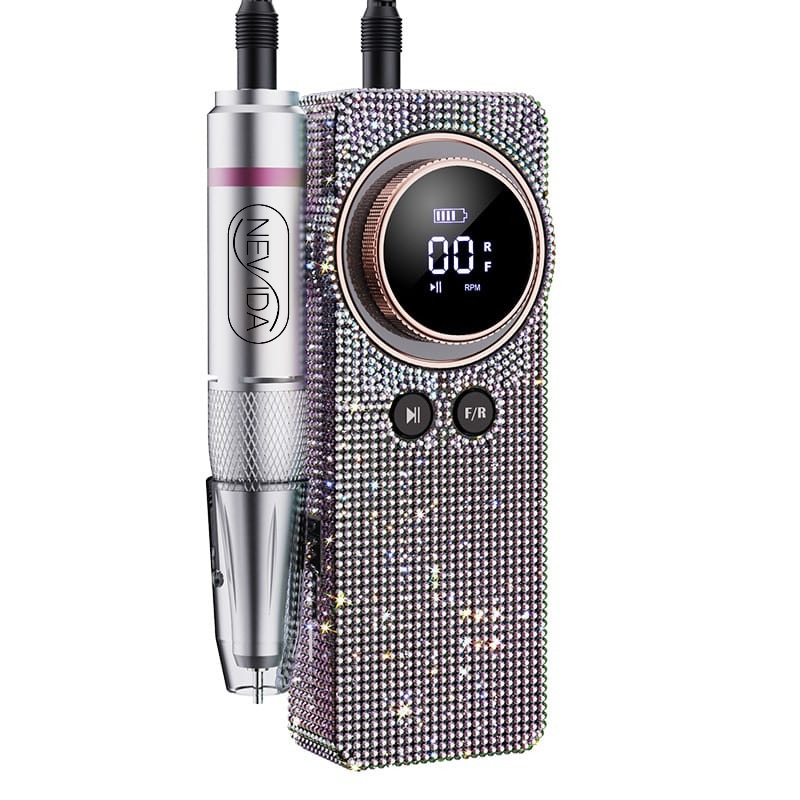 Fresa Unghie Diamond NEVIDA – Portatile 35.000 RPM