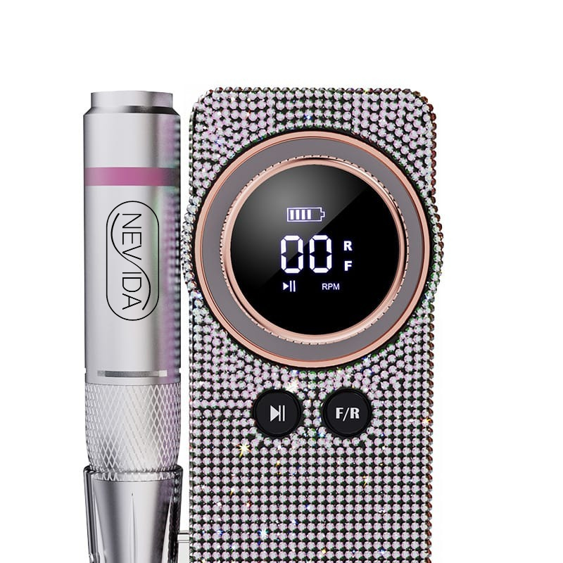 Fresa Unghie Diamond NEVIDA – Portatile 35.000 RPM