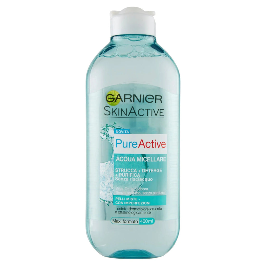 Garnier SkinActive PureActive Acqua Micellare Pelli Miste - con Imperfezioni 400 ml