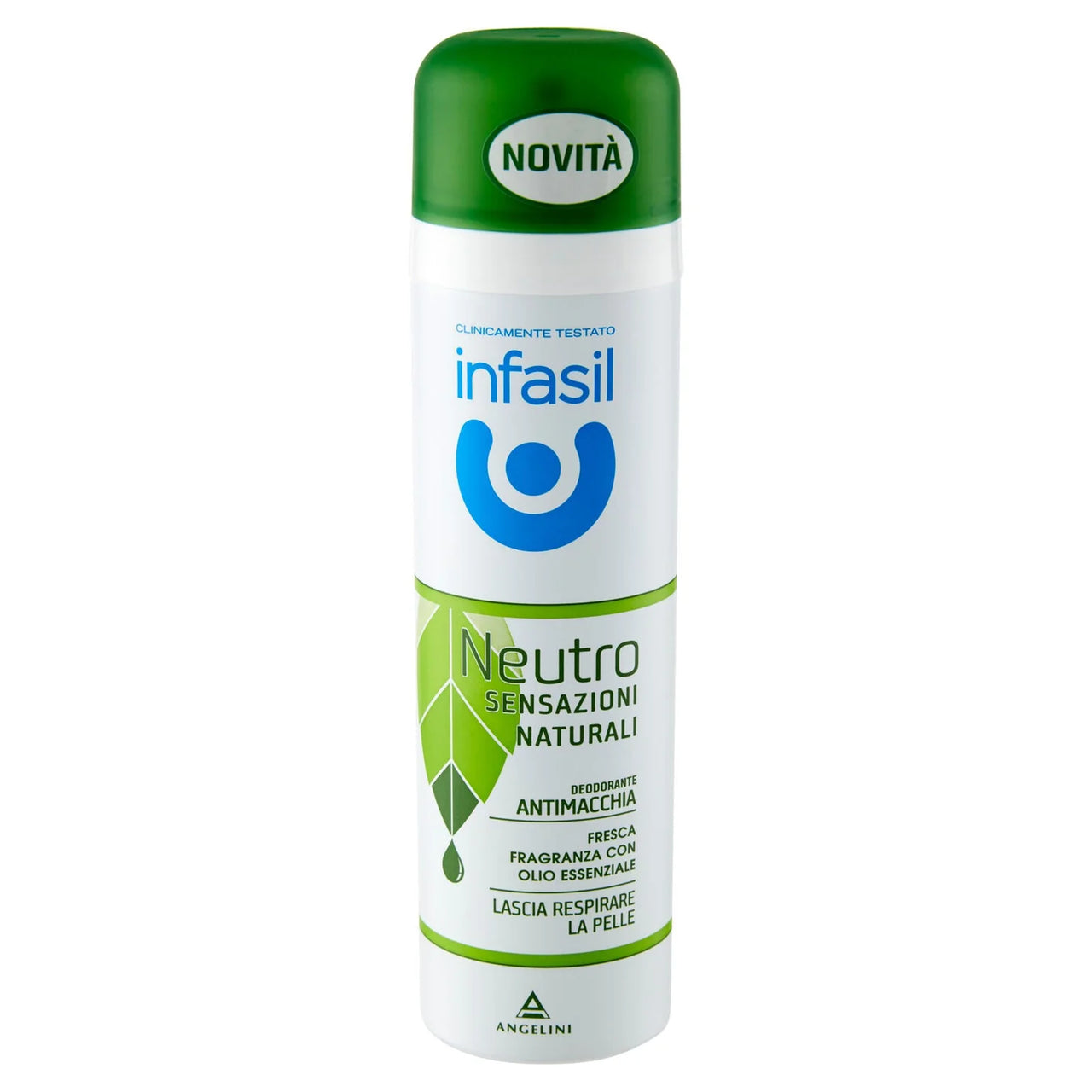 Infasil Deodorante Spray Neutro Sensazioni Naturali Olio Essenziale 150ml