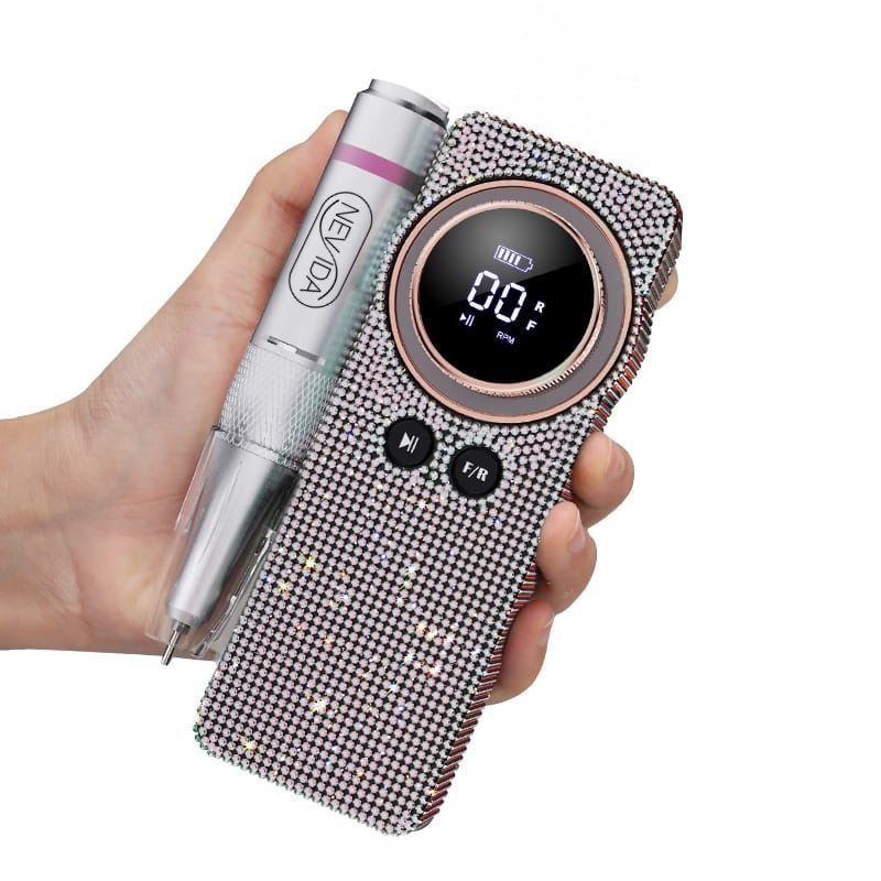 Fresa Unghie Diamond NEVIDA – Portatile 35.000 RPM