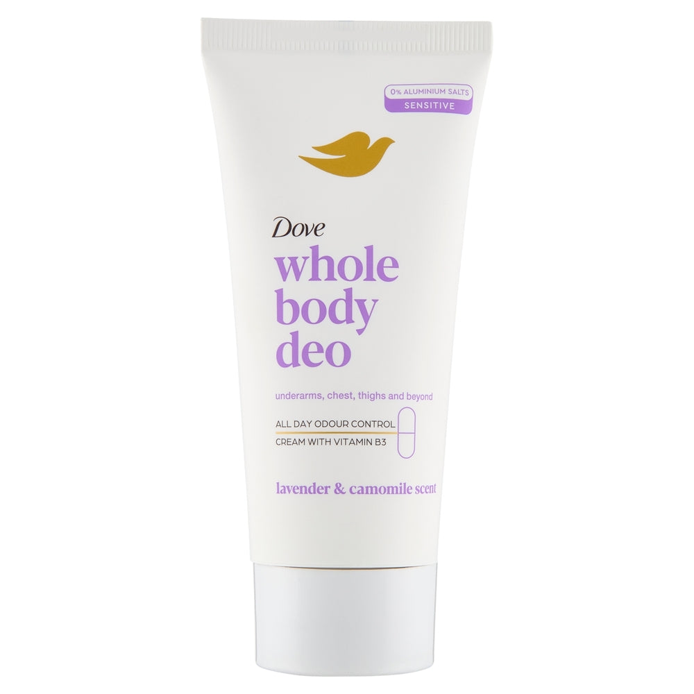 Dove Whole Body Deo Sensitive lavender & camomile scent 75 ml - Deo corpo