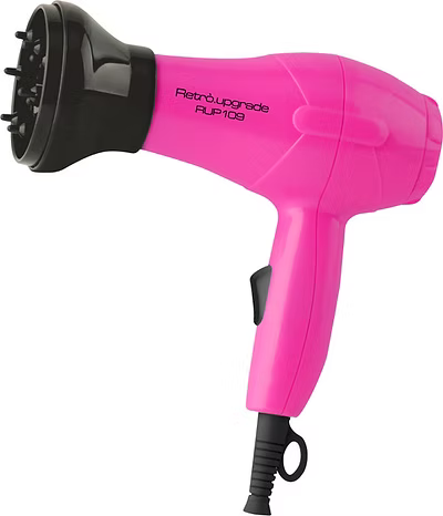 Retrò upgrade Mini Phon per capelli RUP-109 colori assortiti