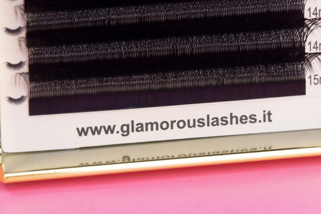 CIGLIA W-3D B / C / CC / D - 0,05 ; 8-15mm Glamorous Lashes
