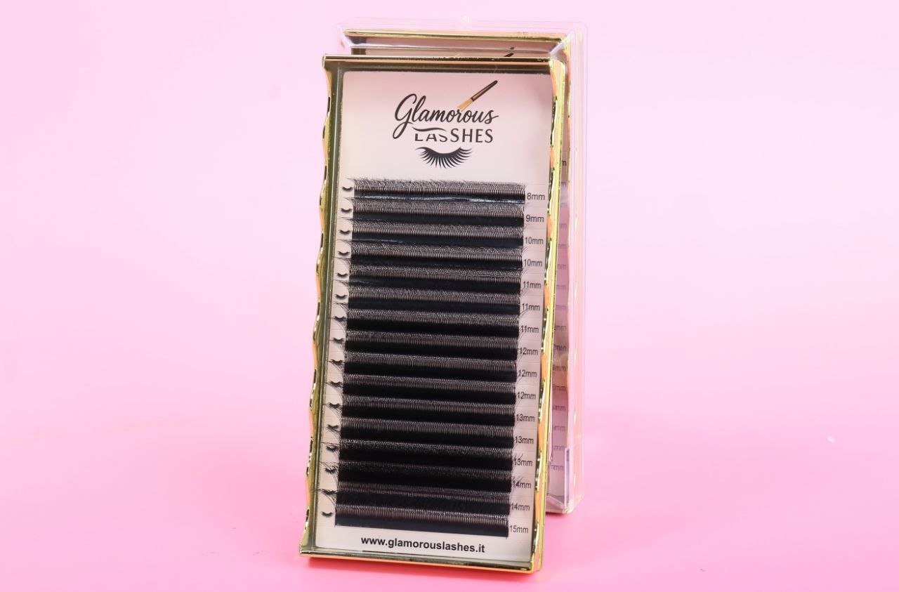 CIGLIA W-5D B / C / CC / D ; 0,07  8-15mm Glamorous Lashes