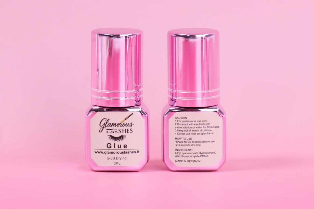 COLLA EXTENSION SENSITIVE DARK  2-3 secondi  5ml Glamorous Lashes