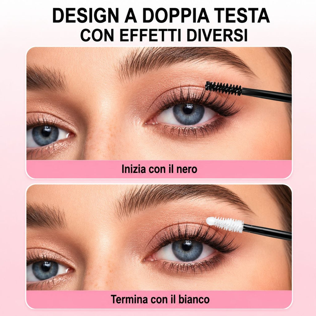 Glamorous Lashes Kit Ciglia a Ciuffetti Cluster Lash Mix 30D con Bond, Seal e Pinzetta