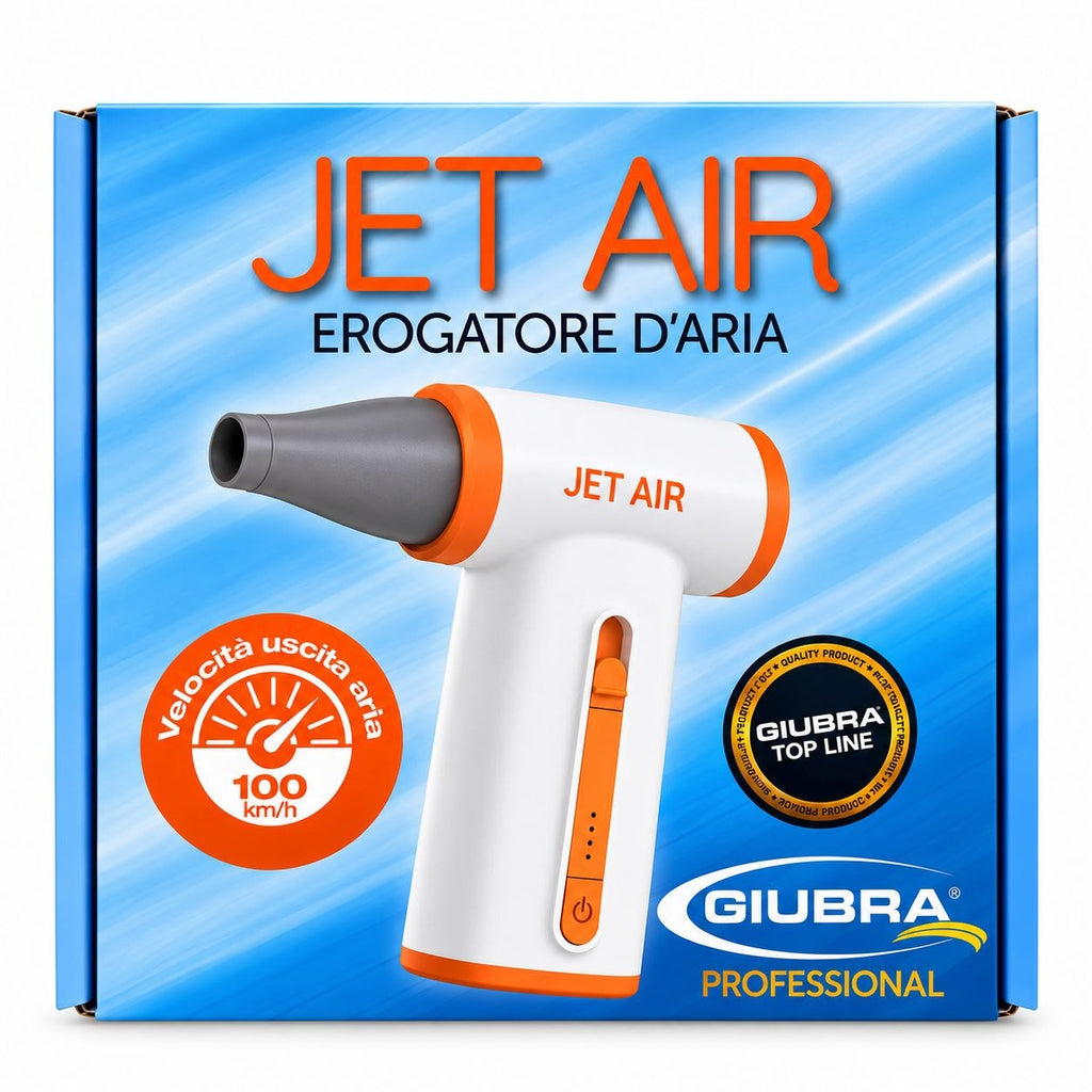 GIUBRA JET AIR – Erogatore d'Aria Professionale Ricaricabile