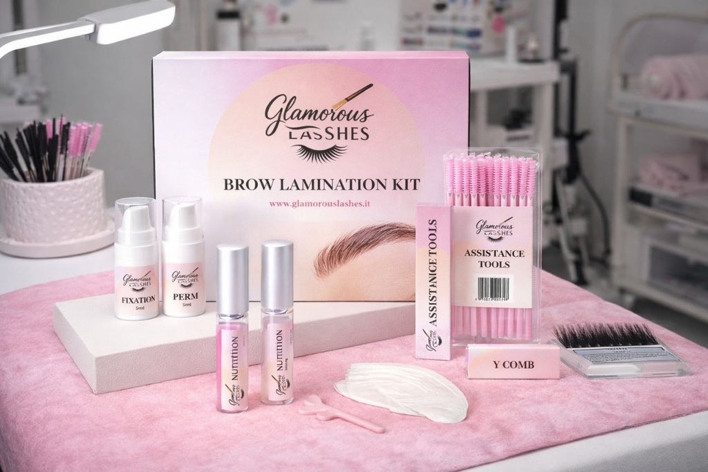 KIT LAMINAZIONE SOPRACCIGLIA GLAMOROUS LASHES