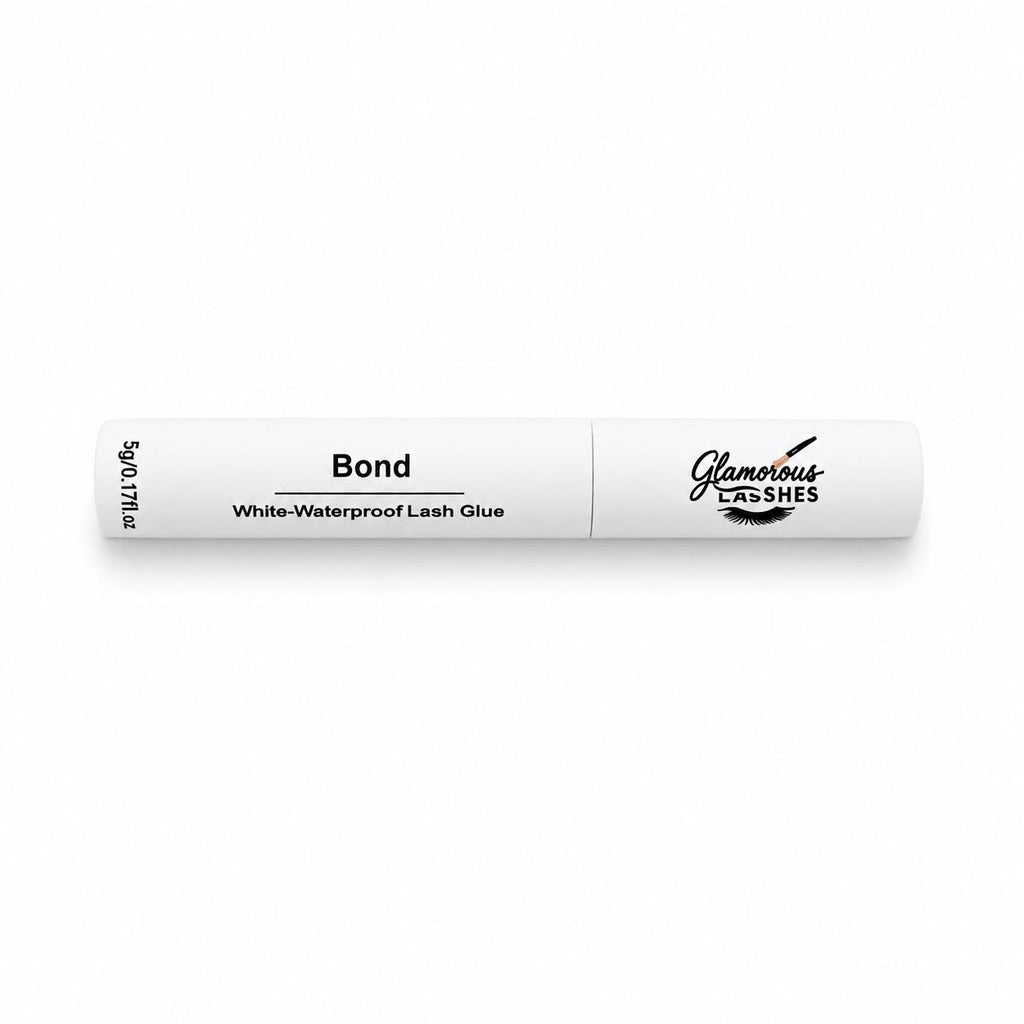 Glamorous Lashes Super Bond White Waterproof Lash Glue 5 ml – Colla Ciglia Finte