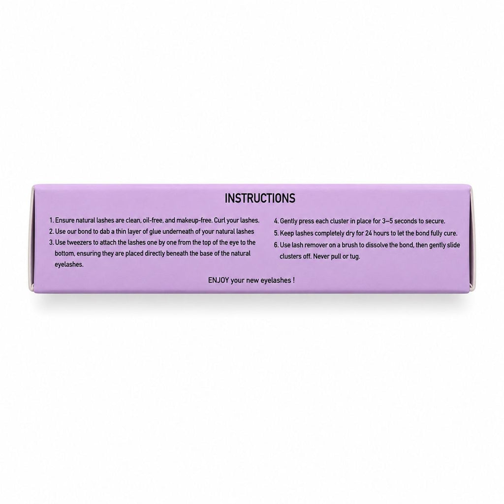 Glamorous Lashes Super Bond Black Waterproof Lash Glue 5 ml