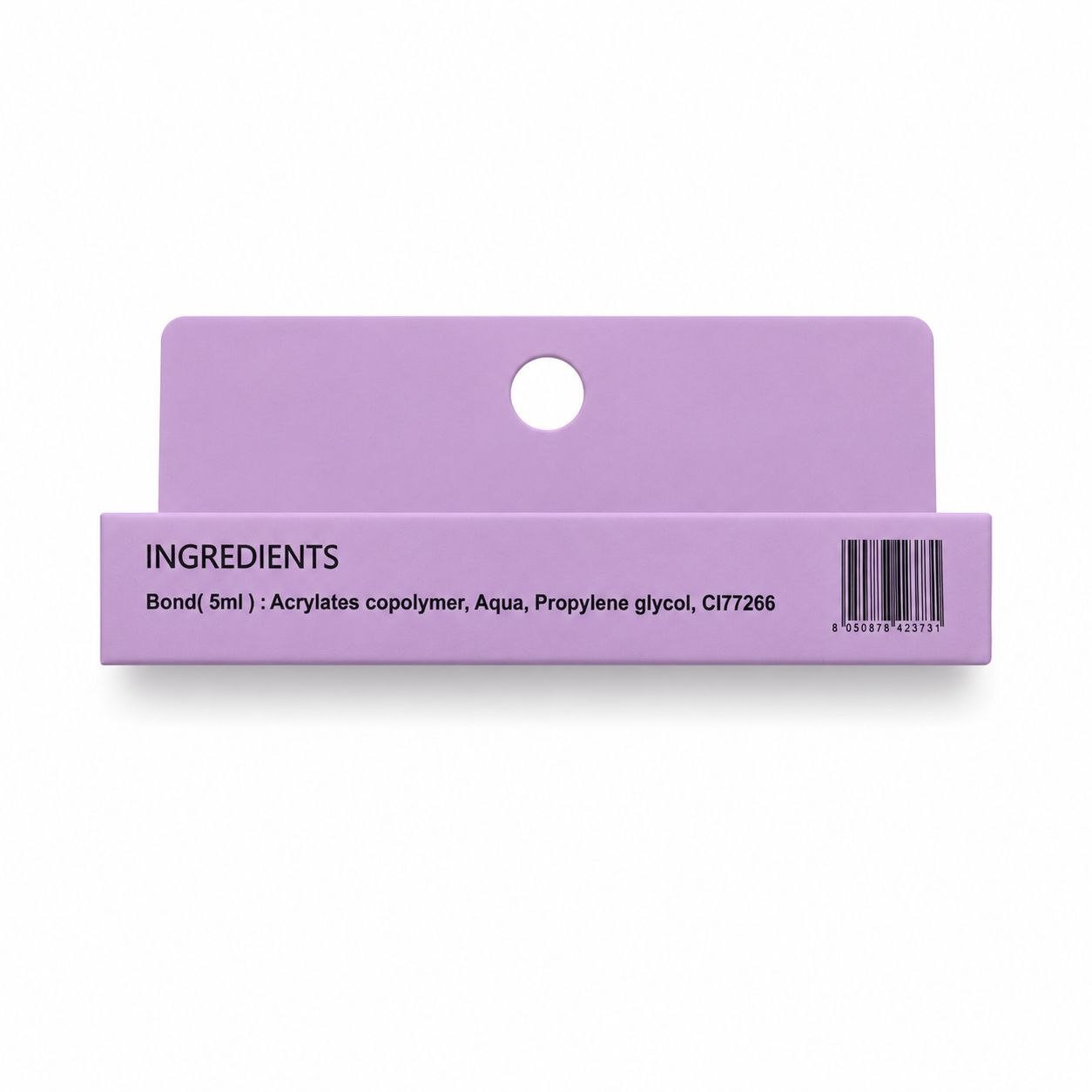 Glamorous Lashes Super Bond Black Waterproof Lash Glue 5 ml