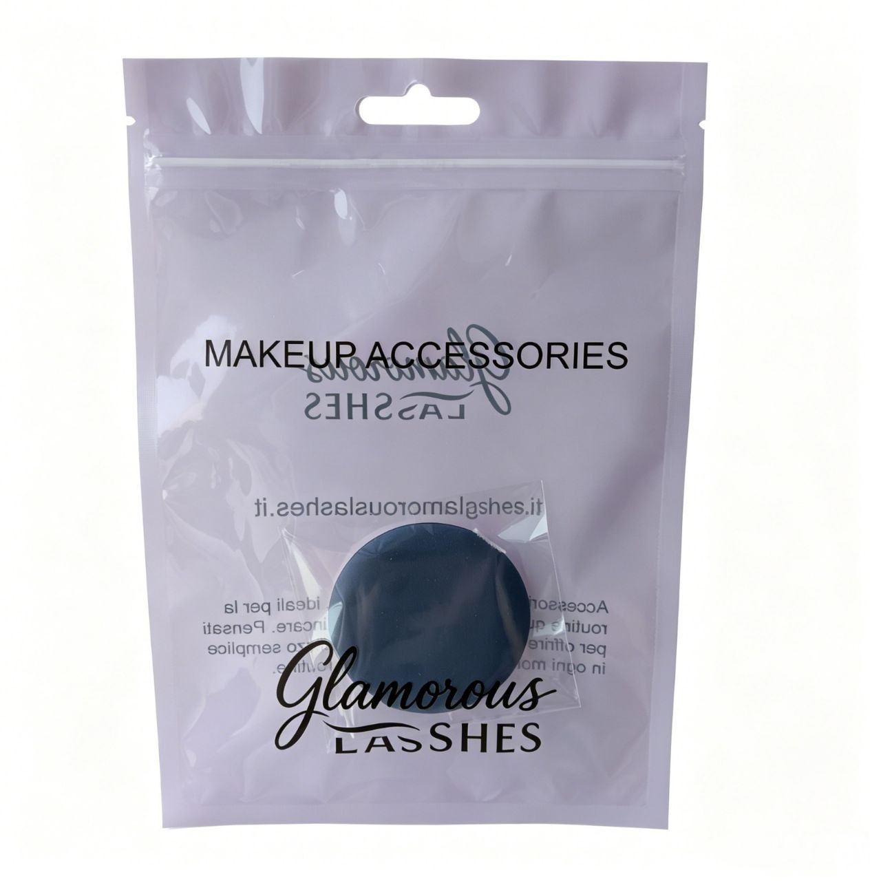 Glamorous Lashes Puff Rotondo per Cipria e Polveri