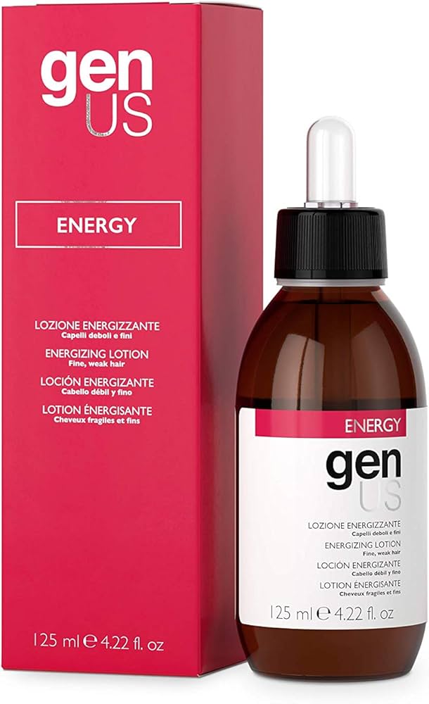 Genus Lozione Energizzante Anticaduta per capelli deboli e fini - Lozione da 125ml