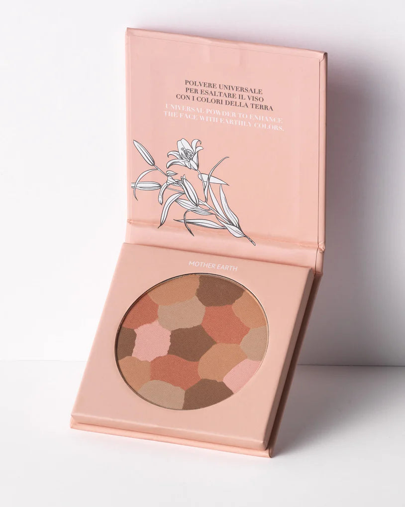 Astra PURE BEAUTY MOSAIC FACE POWDER - Bronzer Polvere Viso Effetto Abbronzatura Naturale