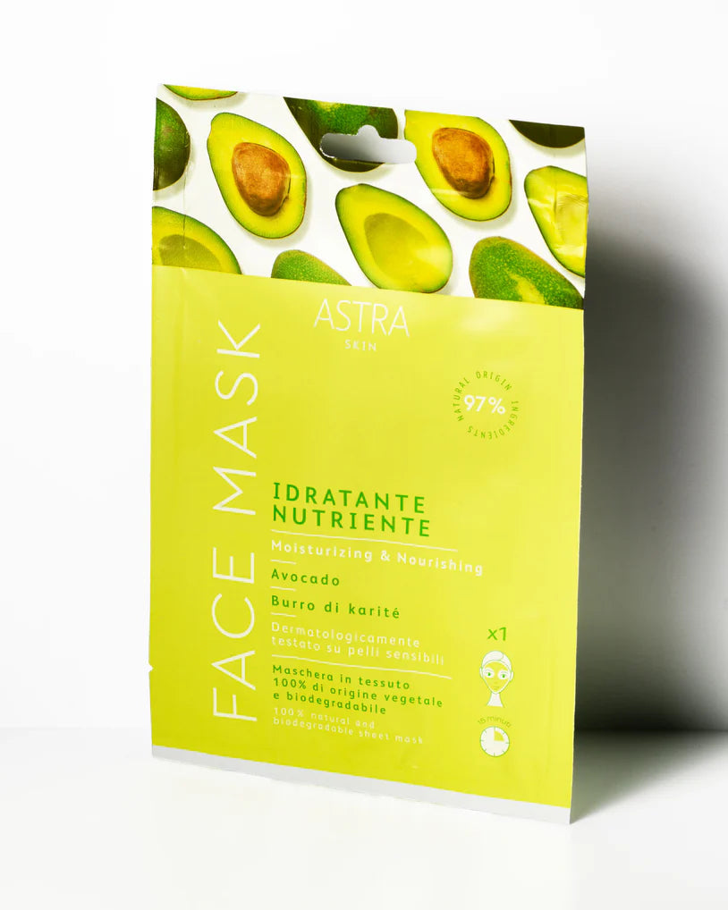 Astra FACE MASK IDRATANTE NUTRIENTE - Maschera Viso in Tessuto