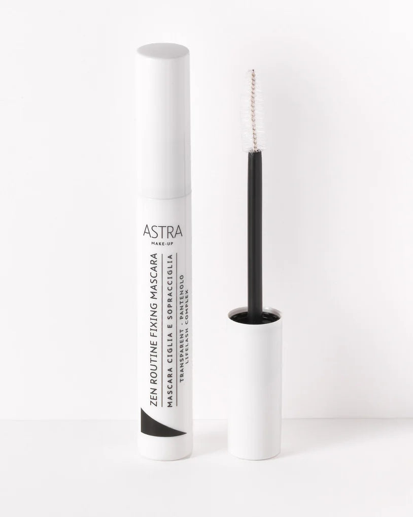 Astra ZEN ROUTINE FIXING MASCARA - Mascara Ciglia + Sopracciglia Trasparente
