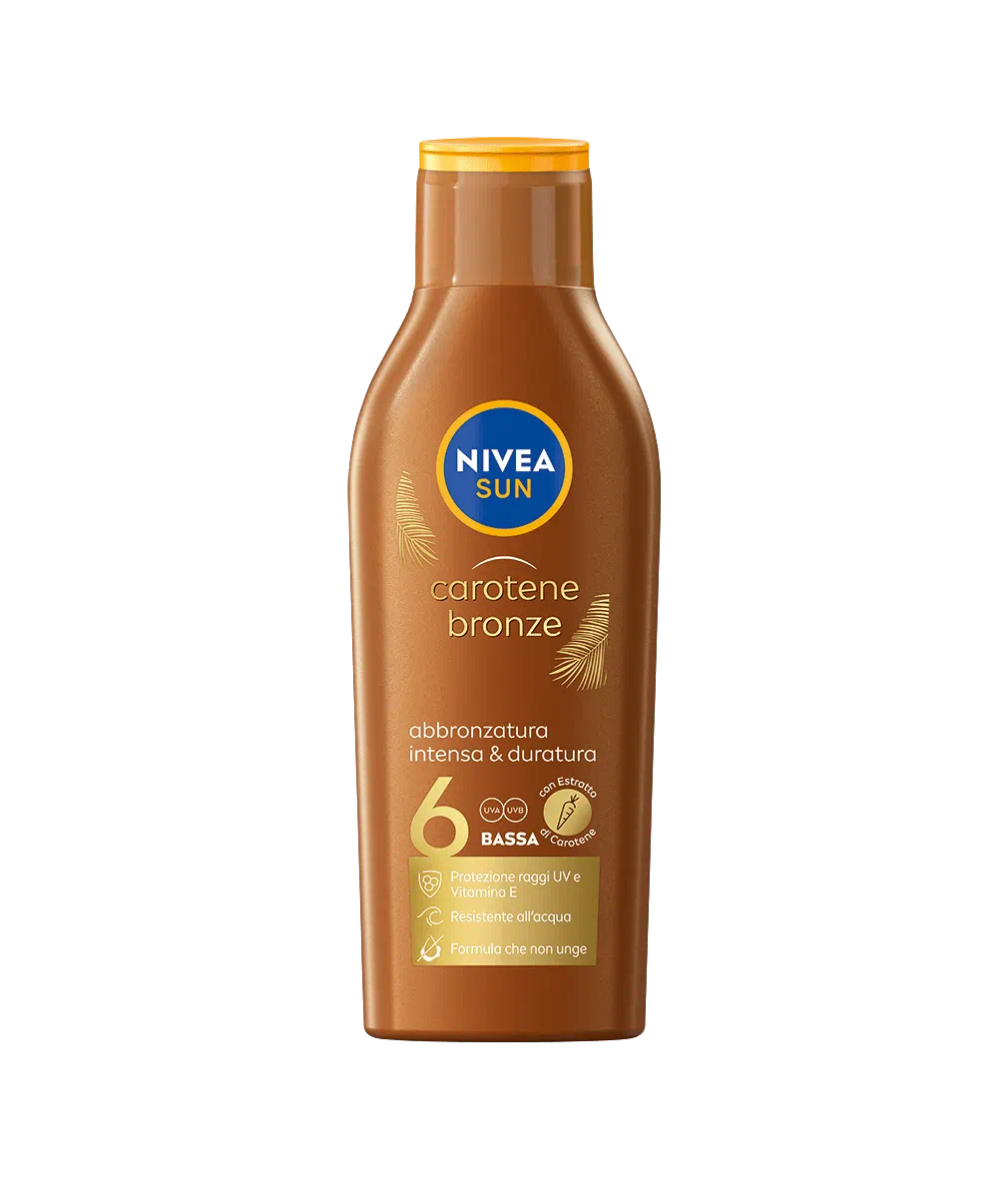 Nivea Protezione Carotene & bronze 6 bassa 200ml