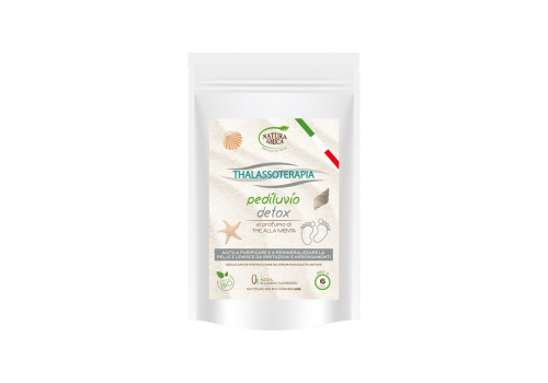 Natura Amica pediluvio detox con thè alla menta 120 grammi