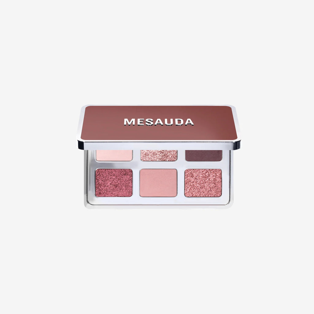 MESAUDA Palette da 6 ombretti  COLOUR THEORY - 102 MAUVE ATELIER