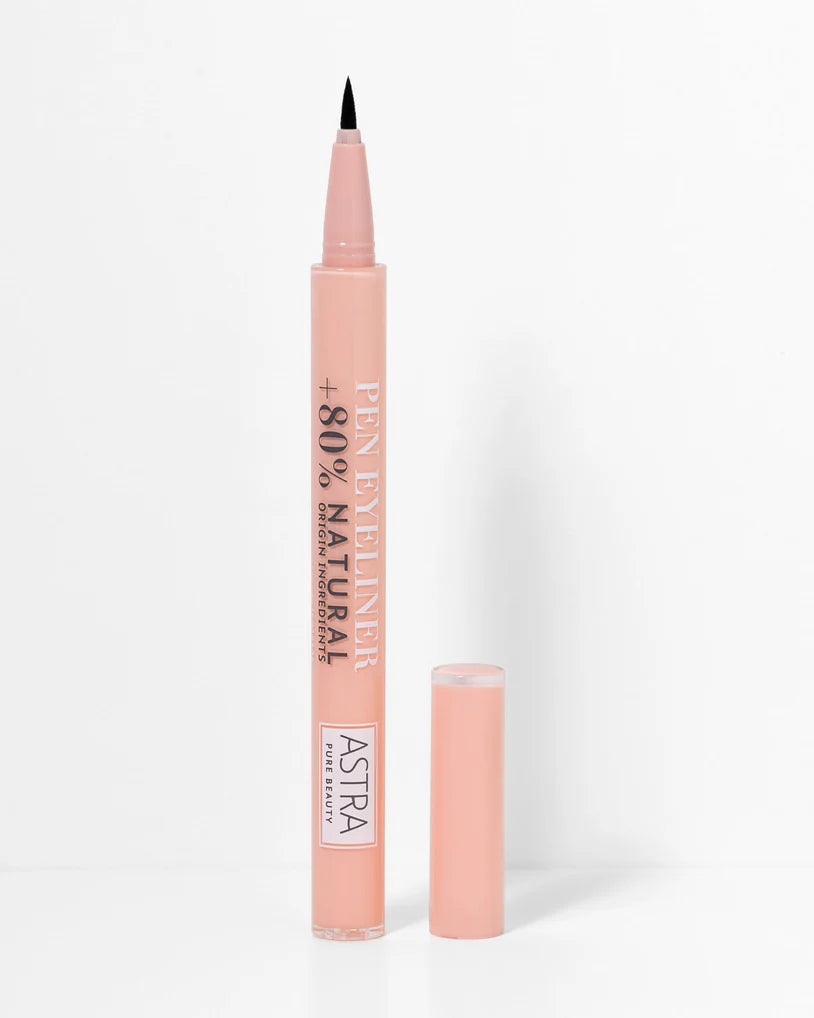 Astra PURE BEAUTY PEN EYELINER - Eyeliner Nero con Punta in Feltro