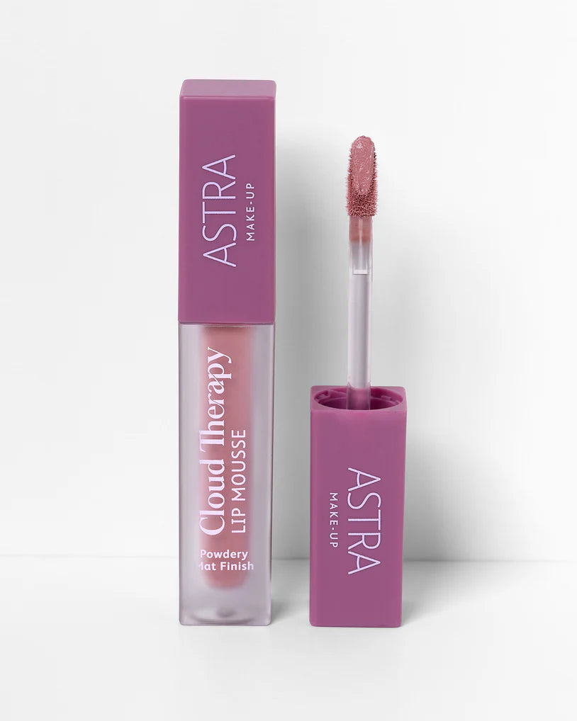 Astra CLOUD THERAPY LIP MOUSSE - Rossetto Liquido, Finish Soft Mat
