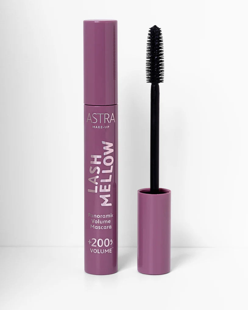 Astra LASH MELLOW MASCARA - Effetto Panoramico +200% Volume