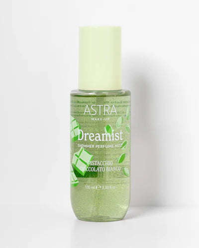 Astra DREAMIST 02: Acqua Profumata Shimmer - Pistacchio & Cioccolato Bianco 100ml