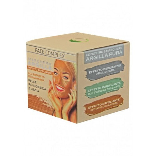 Face Complex maschera esfoliante all’argilla rossa 50ml