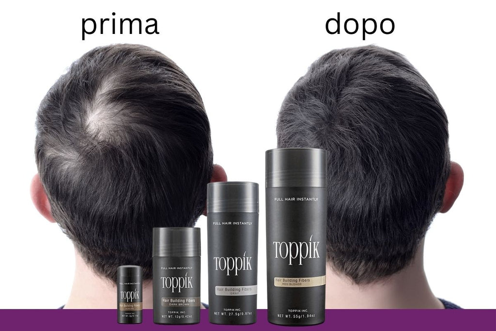 Toppik fibre di cheratina per la costruzione dei capelli 12gr