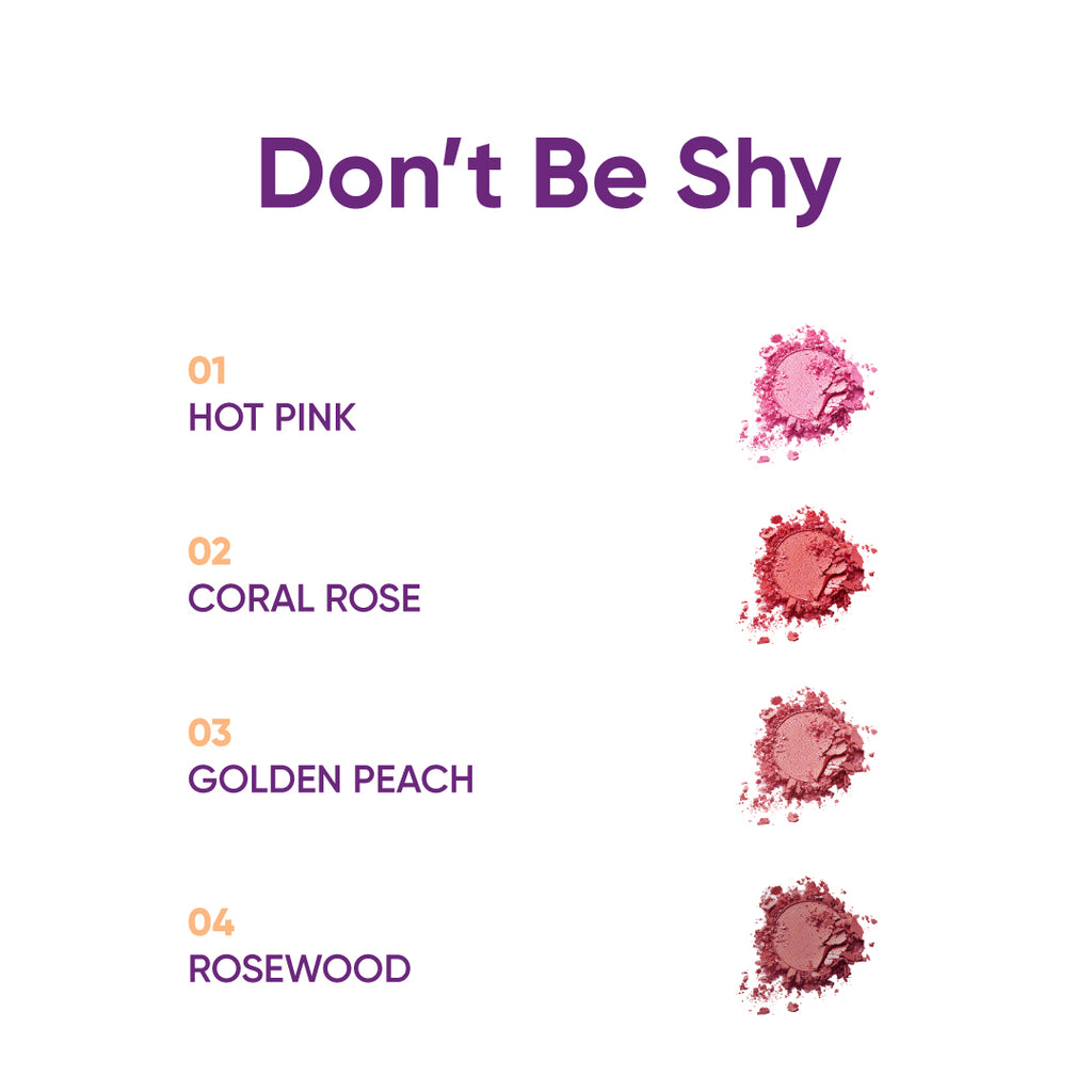 NEJHA Don’t Be Shy – Blush in Polvere