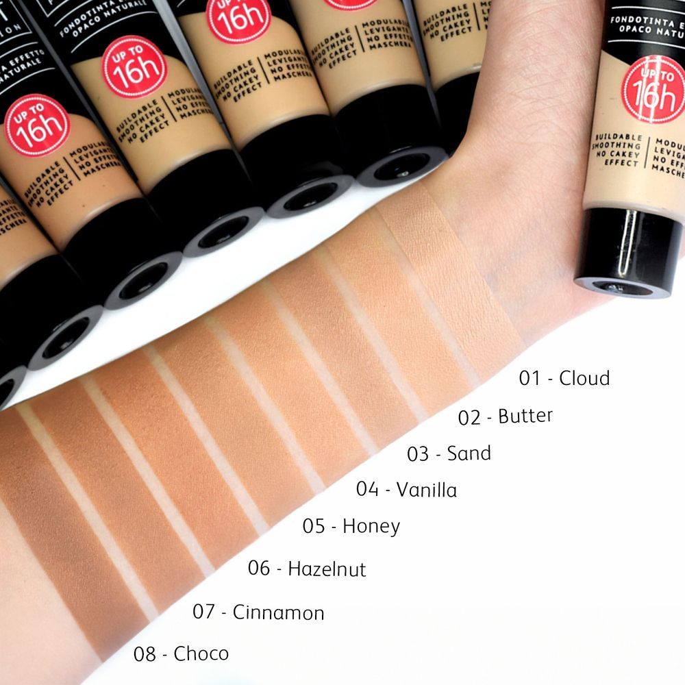 Astra SOFT MAT FOUNDATION - Fondotinta Effetto Opaco Naturale