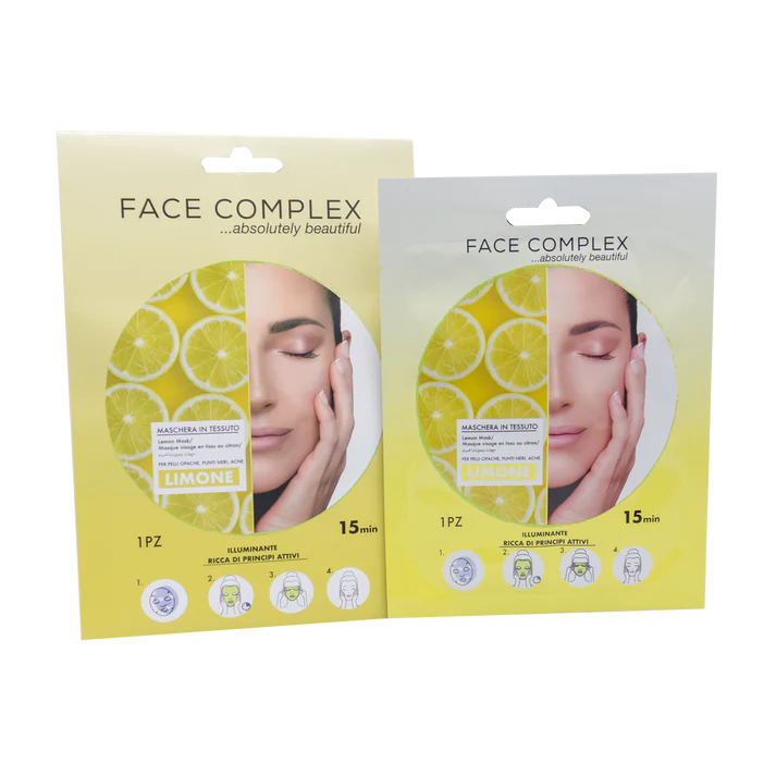 Face Complex maschera in tessuto Limone