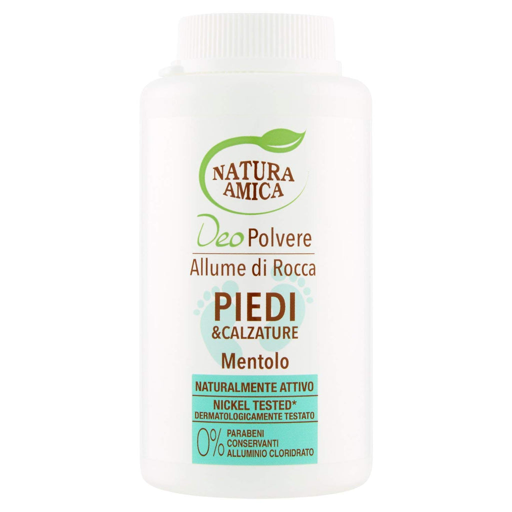 Natura Amica Deo Polvere Piedi al Mentolo 120gr