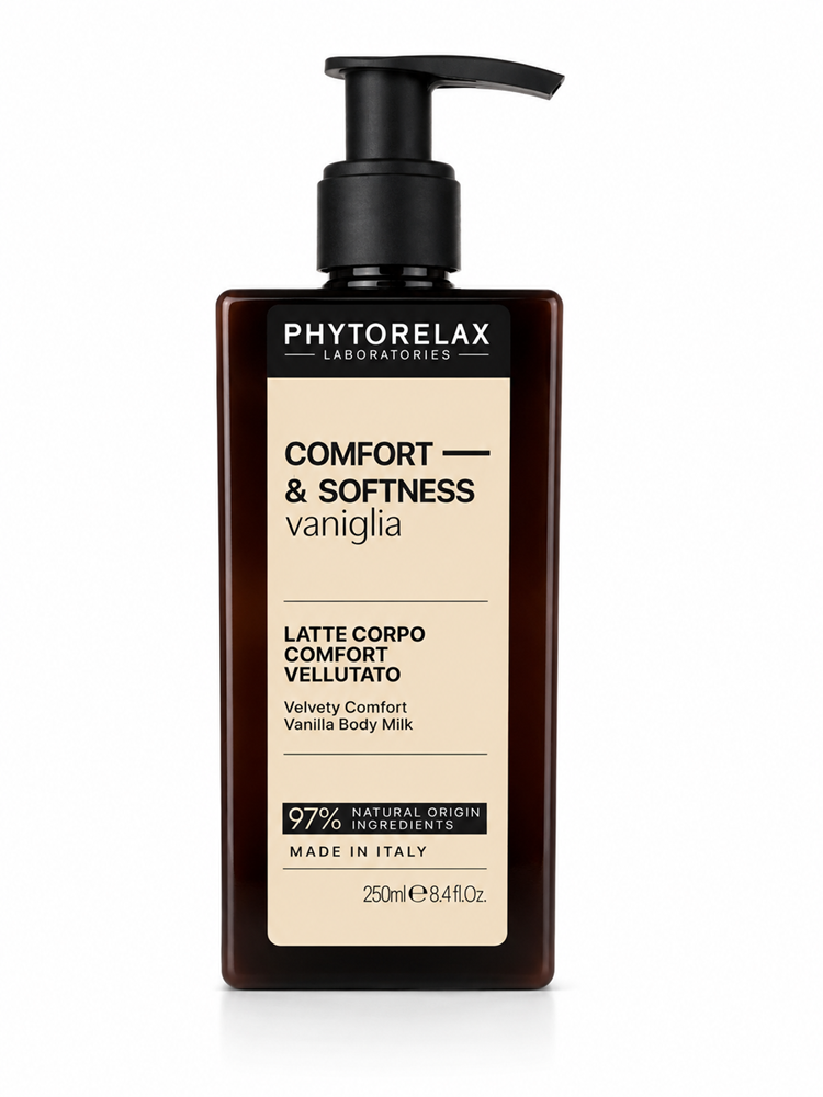 Phytorelax Comfort & Sofness Vaniglia Latte Corpo Comfort Vellutato 250ml