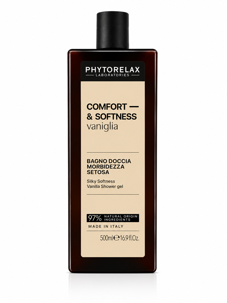 Phytorelax Comfort & Softness Vaniglia Bagno Doccia Morbidezza Setosa 500ml