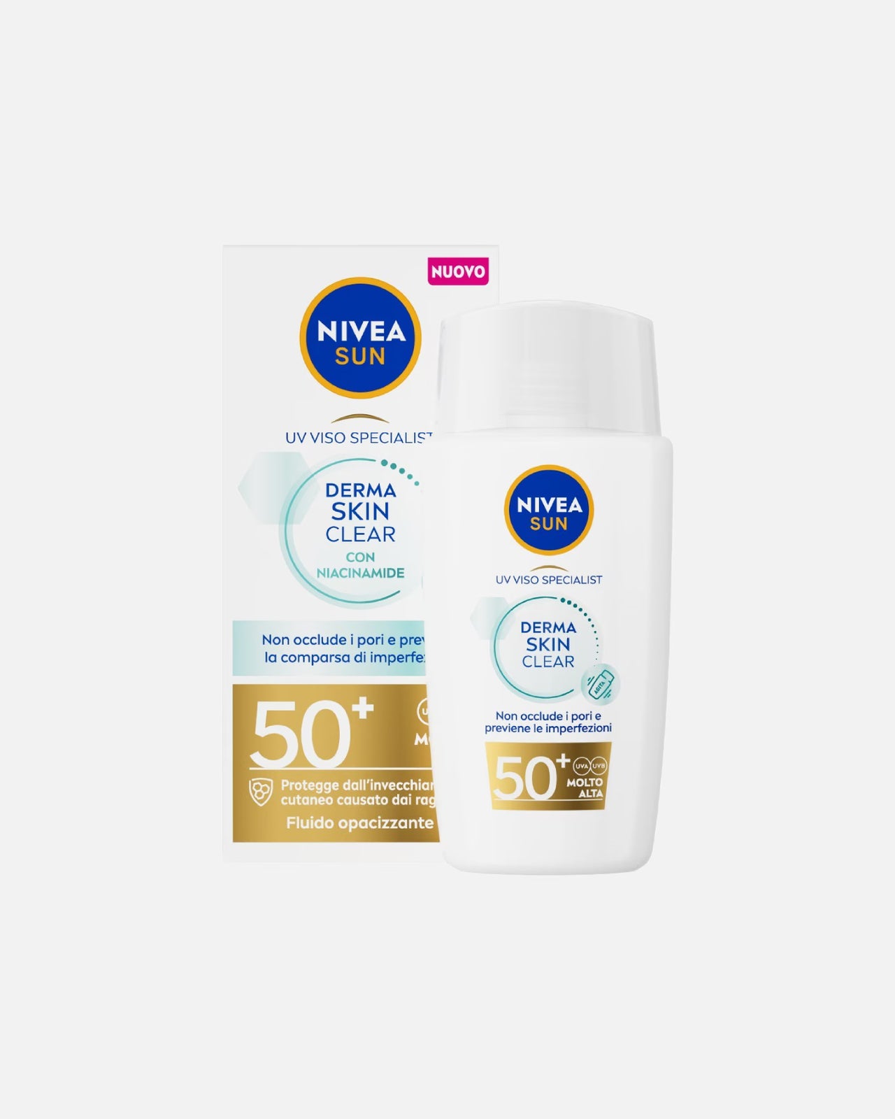 Nivea Sun viso uv face Derma Skin 5SPF 50+  40ml