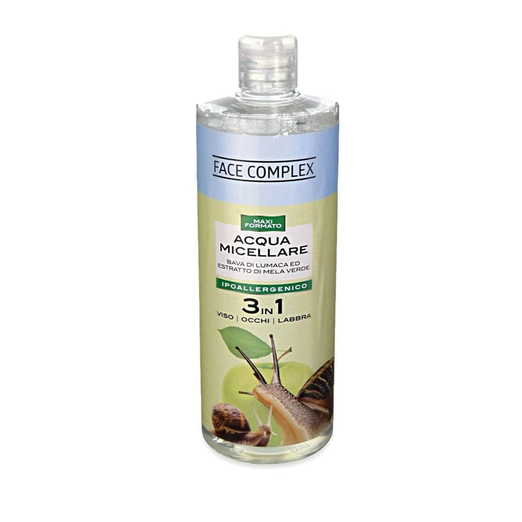 Face Complex acqua micellare bava di lumaca e mela verde 500ml