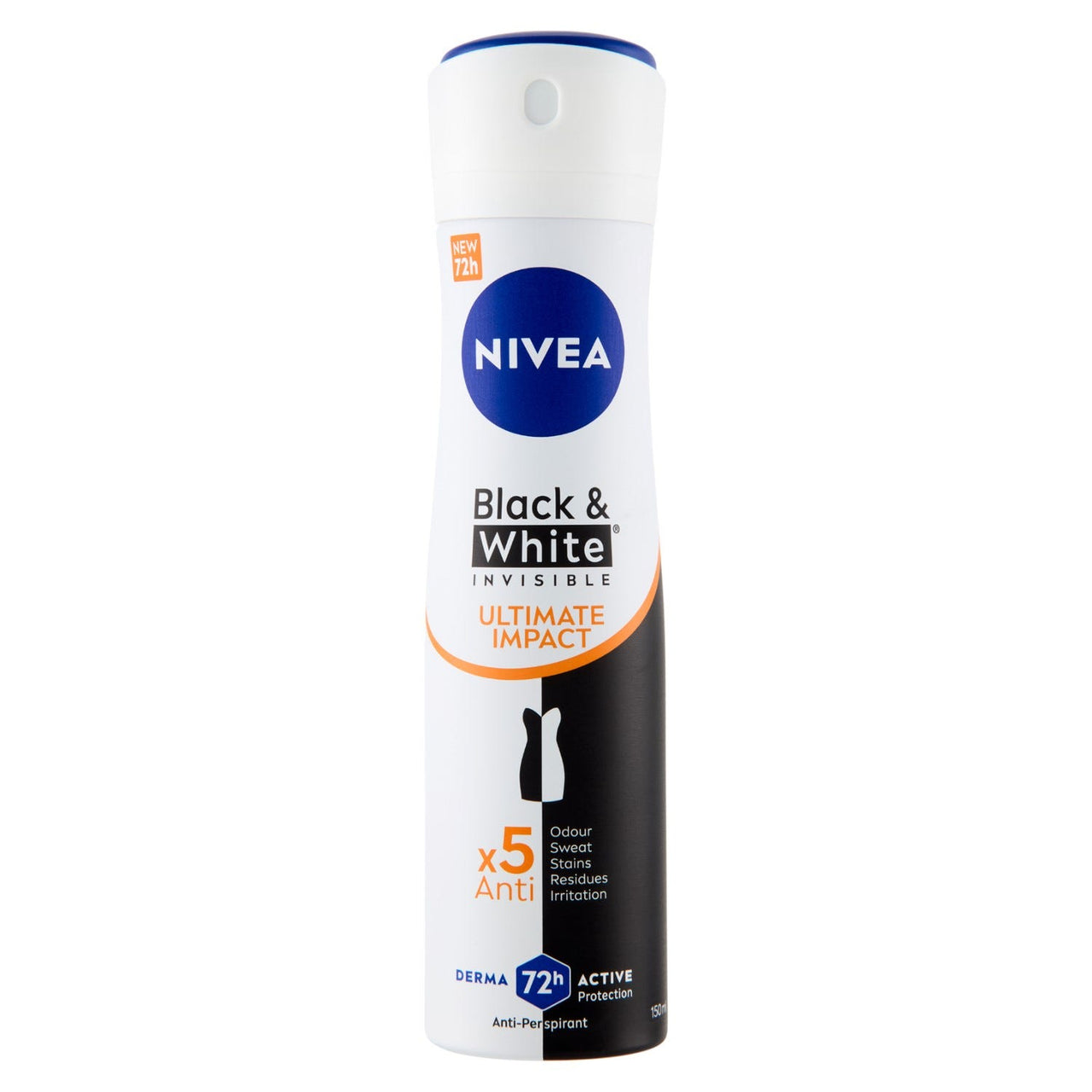 Nivea Deodorante Spray Black&White Invisible Ultimate Impact 150ml