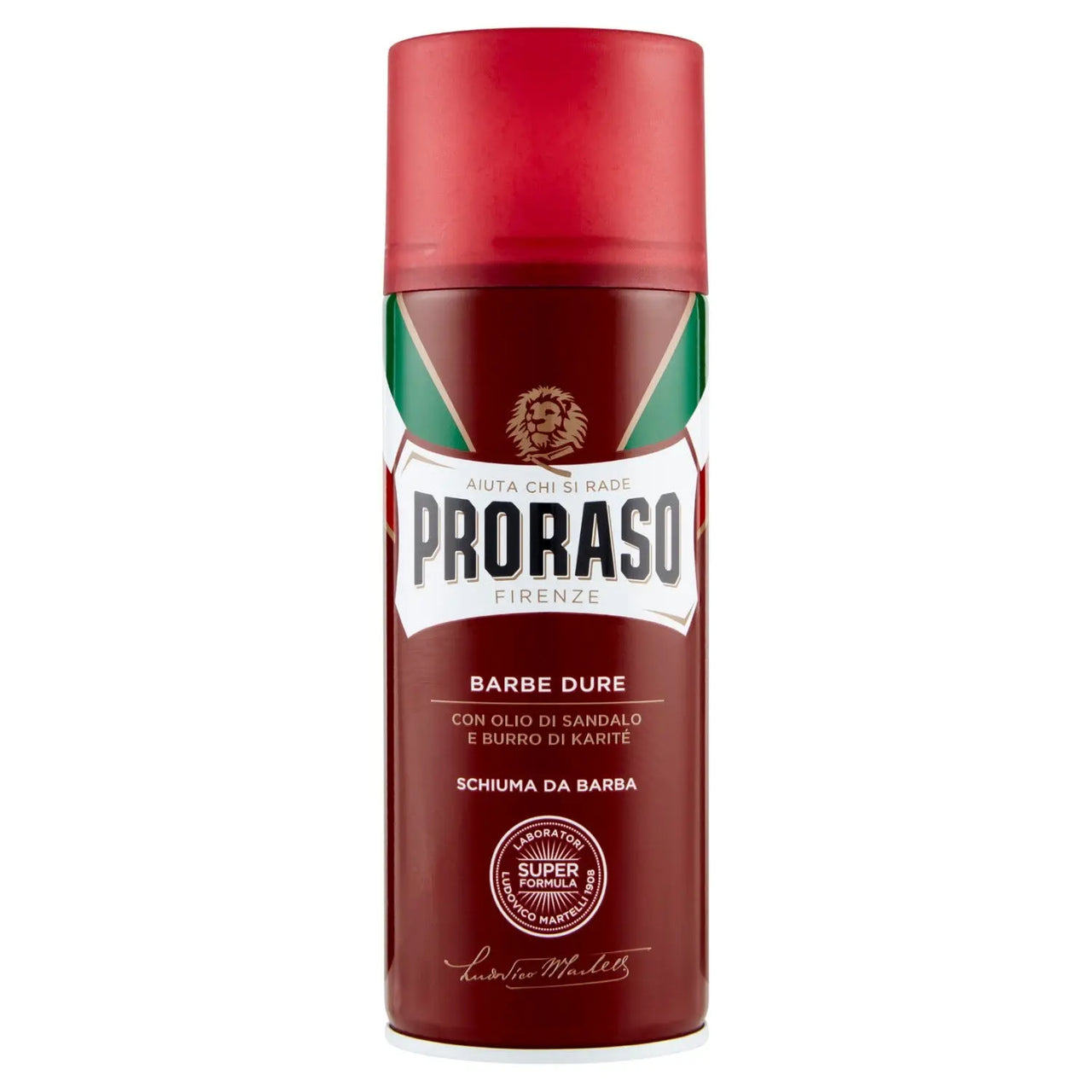 PRORASO Schiuma da Barba Barbe Dure 400ml